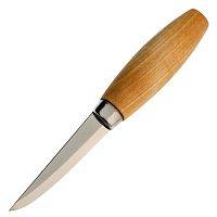 Туристический нож Ahti Puukko Mora wood carving 80 carbon