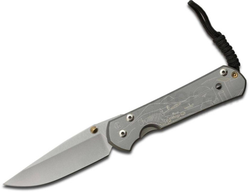 3810 Chris Reeve Large Sebenza 21 Computer Generated Graphics - Mediterranean