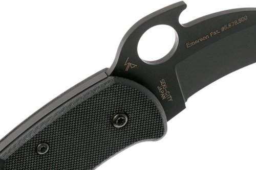96 Spyderco Складной нож керамбит Karahawk All Black - Spyderco 170GBBKP фото 2 96 Spyderco Складной нож керамбит Karahawk All Black - Spyderco 170GBBKP фото 2