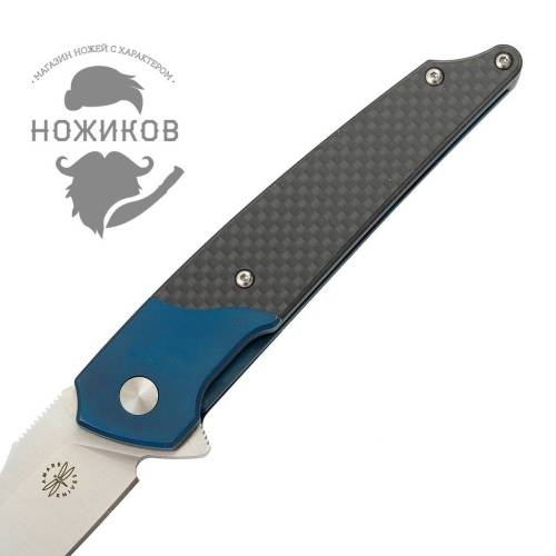 5891 Amare Knives Pocket Peak Blue фото 3