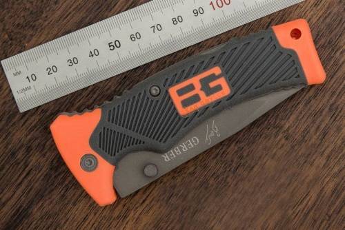 3810 BearGrylls Gerber Bear Grylls Folding Sheath Knife фото 3