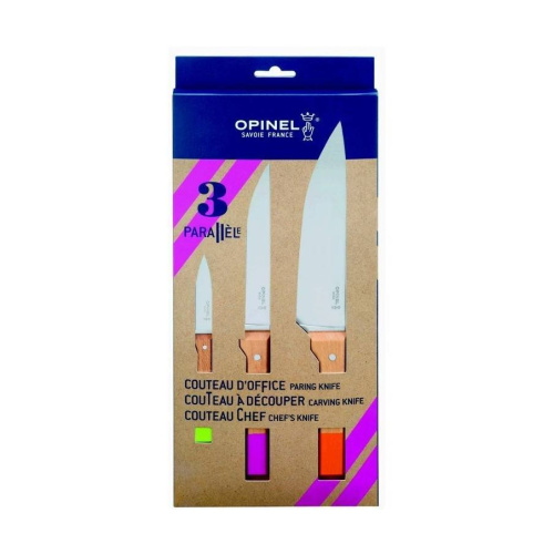 2011 Opinel Набор ножей Parallele POP trio set №126 2011 Opinel Набор ножей Parallele POP trio set №126