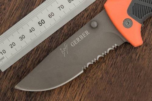 3810 BearGrylls Gerber Bear Grylls Folding Sheath Knife фото 8