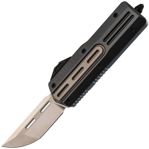 Автоматический нож Maxace Uranus T/E Satin сталь 10Cr15CoMoV Автоматический нож Maxace Uranus T/E Satin сталь 10Cr15CoMoV