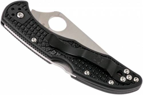 5891 Spyderco Delica 4 Flat Ground - 11FPBK фото 16