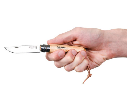 Складной нож Opinel Stainless steel №8 фото 6 Складной нож Opinel Stainless steel №8 фото 6