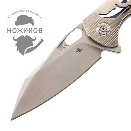 5891 ch outdoor knife CH3515 Silver фото 4