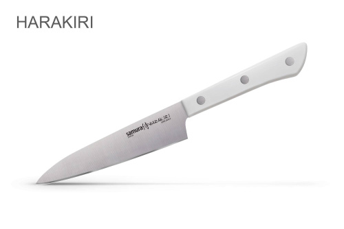 2011 Samura Нож кухонный универсальный"HARAKIRI" (SHR-0021W) 120 мм фото 2