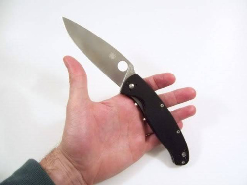 Складной нож Spyderco Resilience™ C142GP фото 2 Складной нож Spyderco Resilience™ C142GP фото 2
